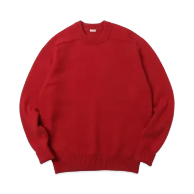 A.PRESSE Pullover Sweater "Red"