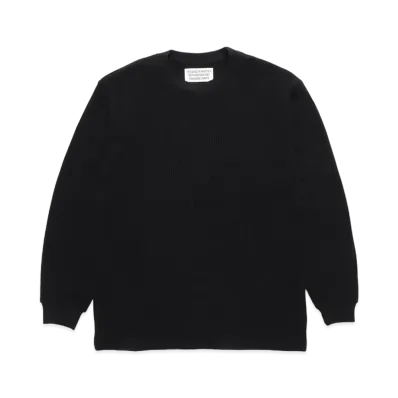 WACKO MARIA THERMAL SHIRT "Black"