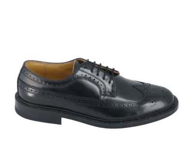 REGAL Wing Tip Calf Leather "Black" 2589N