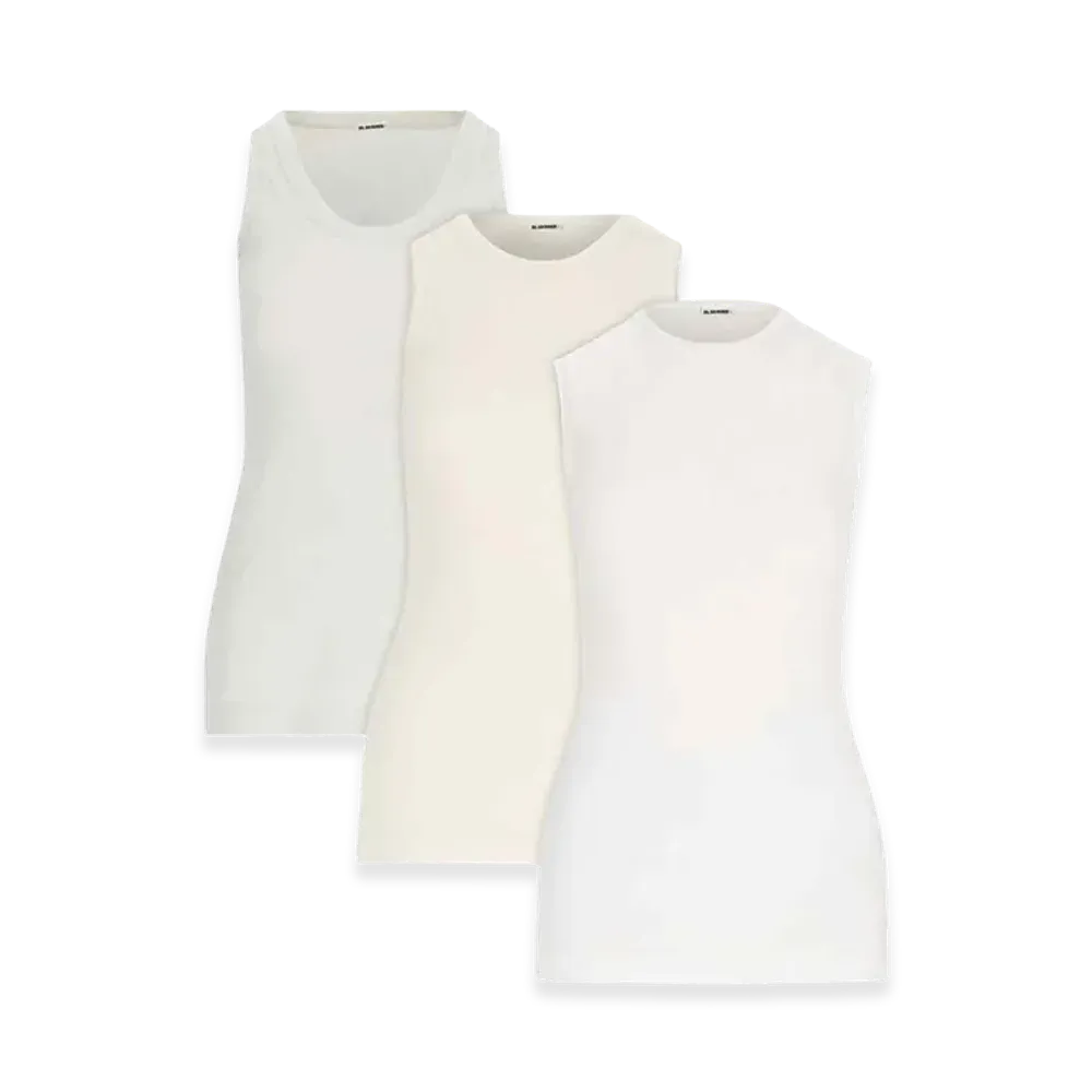 Jil Sander Women's Top "Multicolor/White"