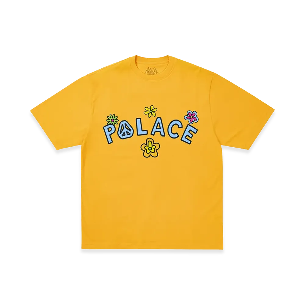 PALACE Me Myself And Tri T-Shirt "Sunny Yellow"