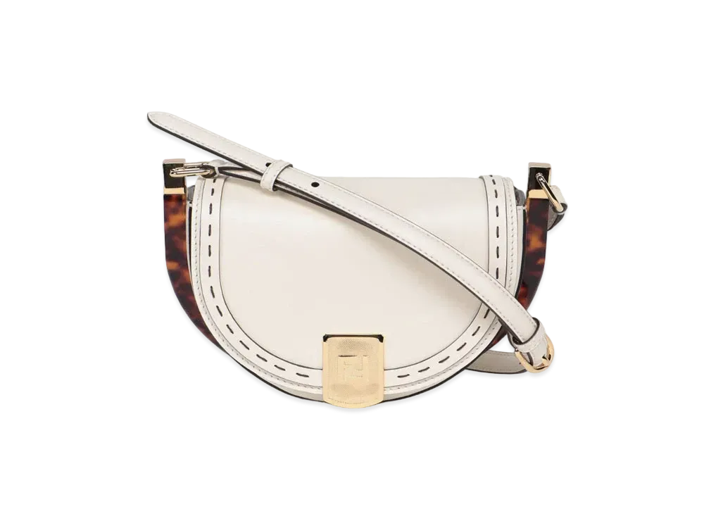 FENDI Moonlight Leather Bag "White"