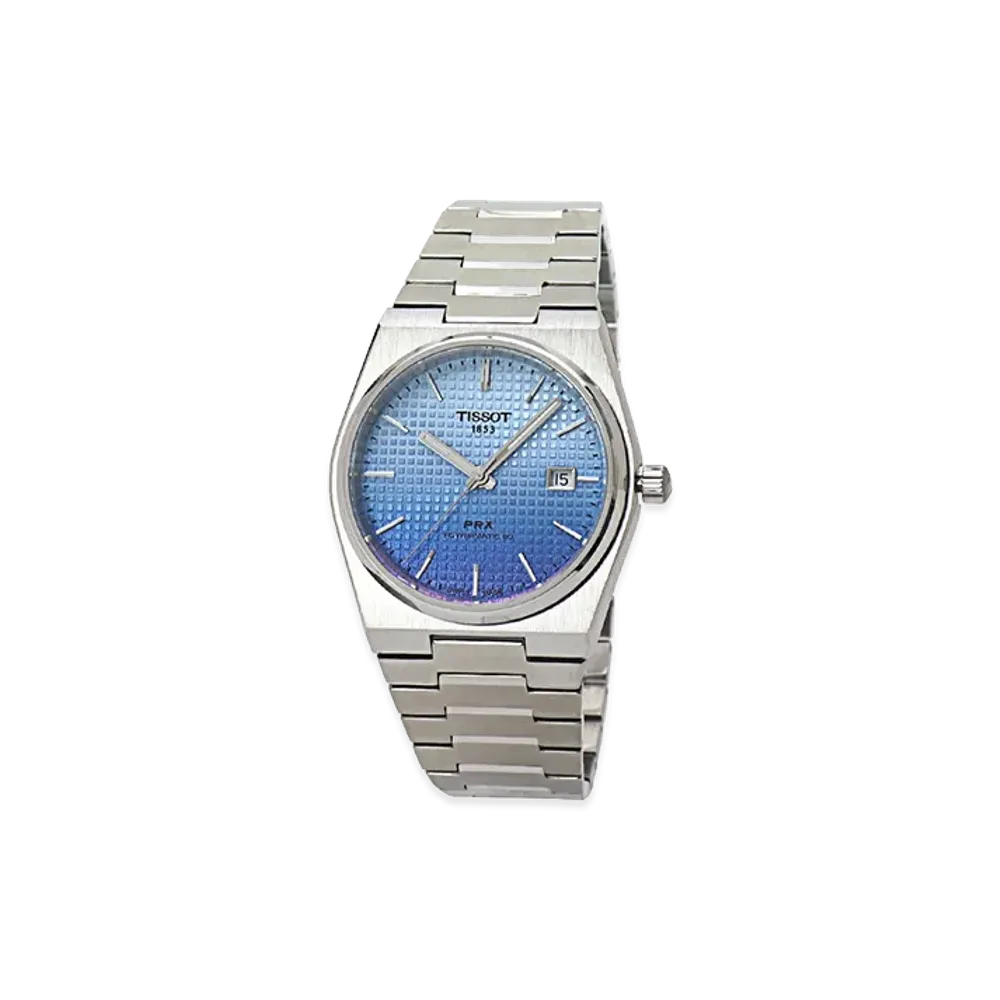 TISSOT PRX Powermatic 80 "Silver/Blue Gradient"