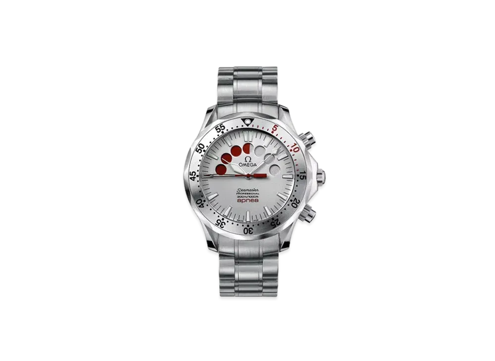 OMEGA Seamaster Apnea Jacques Mayol Chronograph 41.5MM "Stainless Steel/White" 2595.30.00