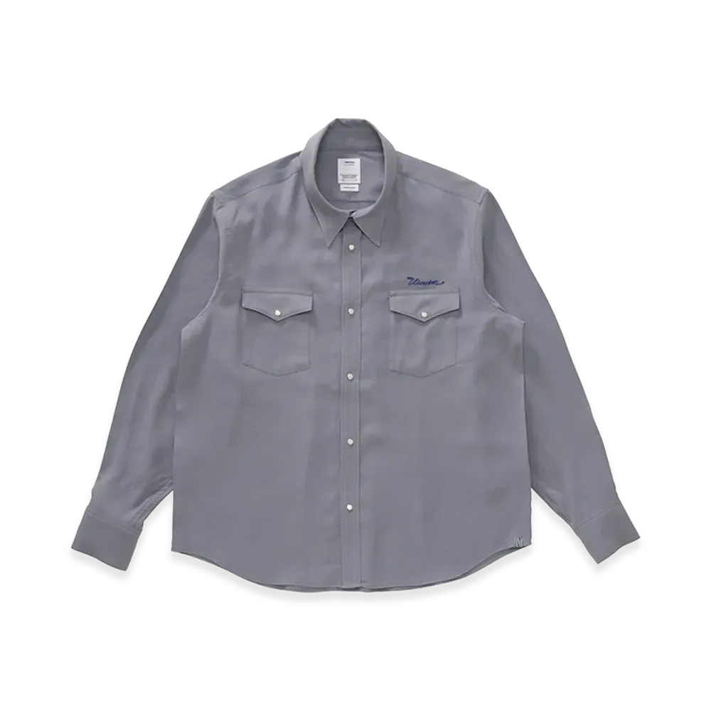 visvim Meridian Shirt L/S "Grey"
