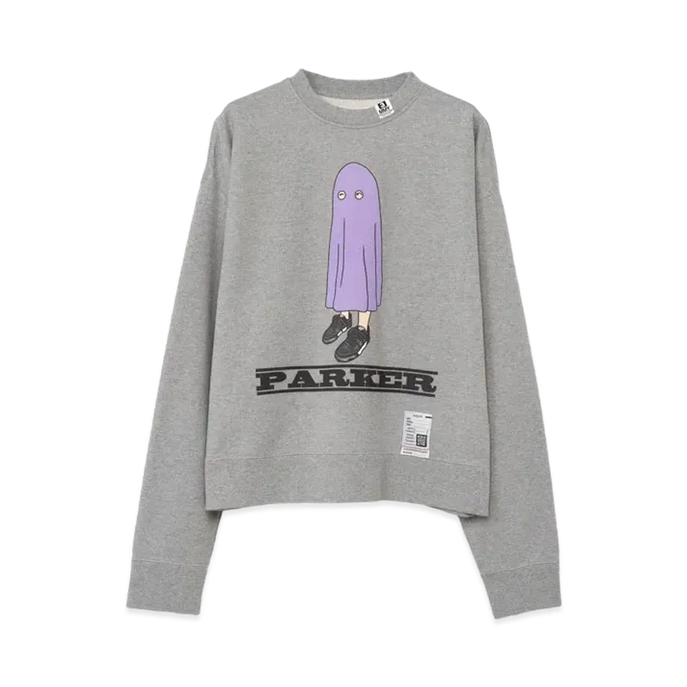 Maison MIHARA YASUHIRO PARKER Printed Pullover Sweatshirt "Grey"