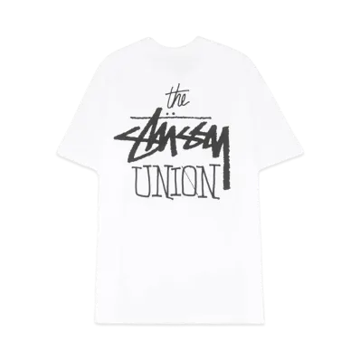 Stussy × Union 30TH The Stussy Union Tee "White"