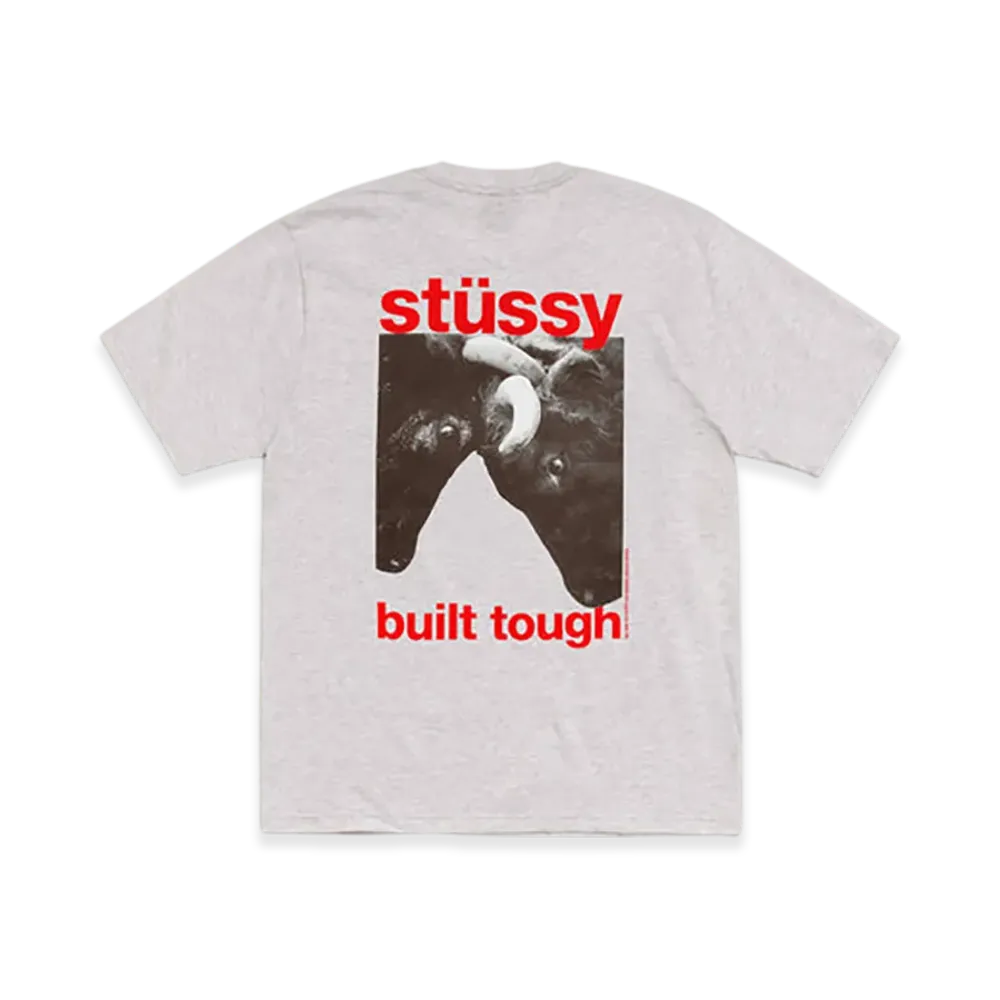 Stussy Built Tough Tee "Ash Heather"