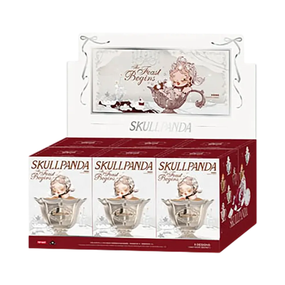 POP MART SKULLPANDA The Feast Begins Series Scented Candle [Assortment Box]