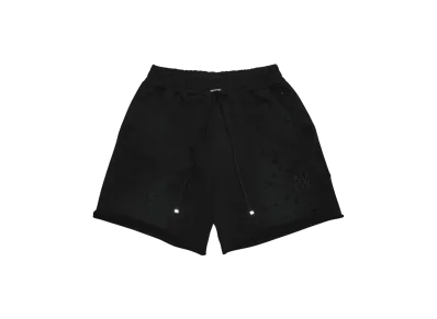 AMIRI MA SHOTGUN EMBROIDERED SHORT "BLACK"