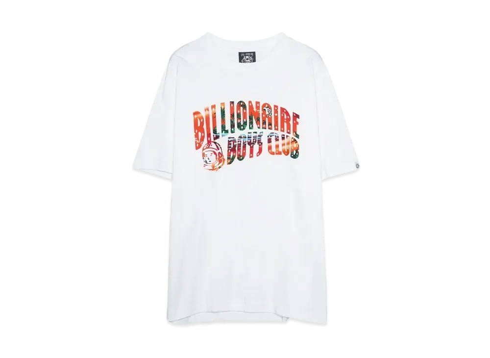 BILLIONAIRE BOYS CLUB TROPICAL ISLAND FILL ARCH LOGO T-SHIRT "WHITE"