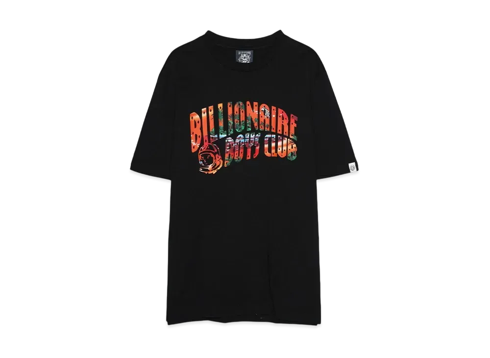 BILLIONAIRE BOYS CLUB TROPICAL ISLAND FILL ARCH LOGO T-SHIRT "BLACK"
