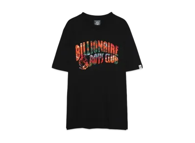 BILLIONAIRE BOYS CLUB TROPICAL ISLAND FILL ARCH LOGO T-SHIRT "BLACK"