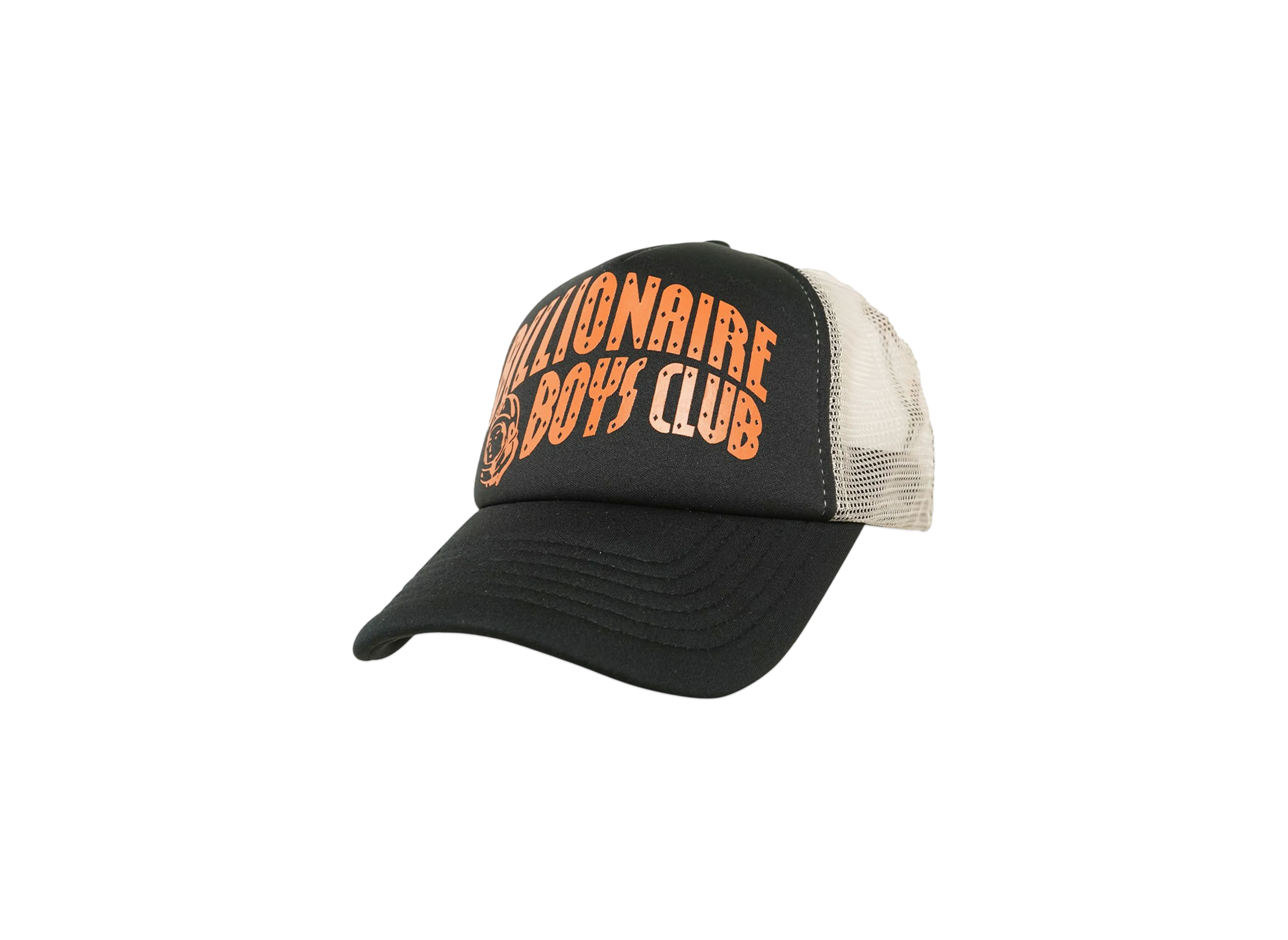 BILLIONAIRE BOYS CLUB ARCH LOGO TRUCKER CAP "BLACK"