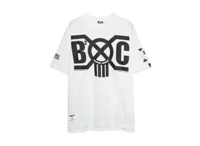 BOUNTY HUNTER x BILLIONAIRE BOYS CLUB COTTON T-SHIRT #2 "WHITE"