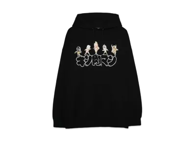 キン肉マン x MASTERMIND HOODIE "BLACK"