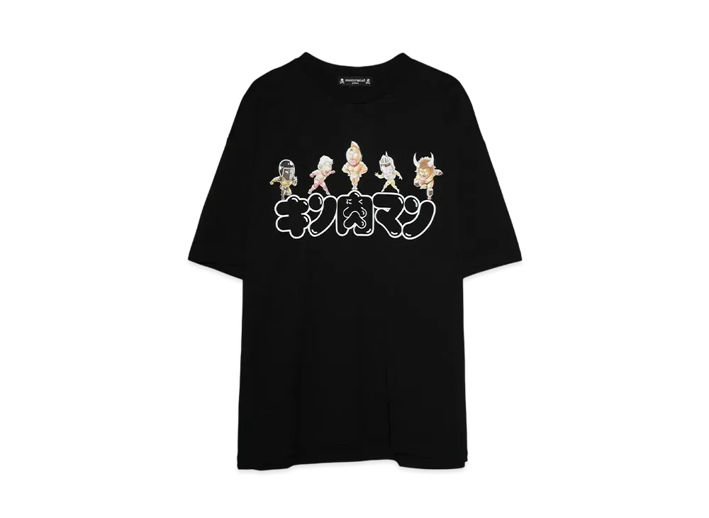 キン肉マン x MASTERMIND DEFORMED SS TEE "BLACK"