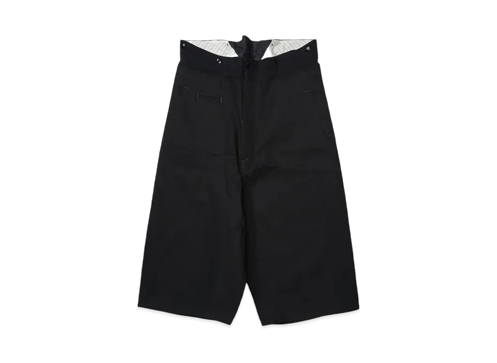 メゾンマルジェラ ショーツ "ブラック"