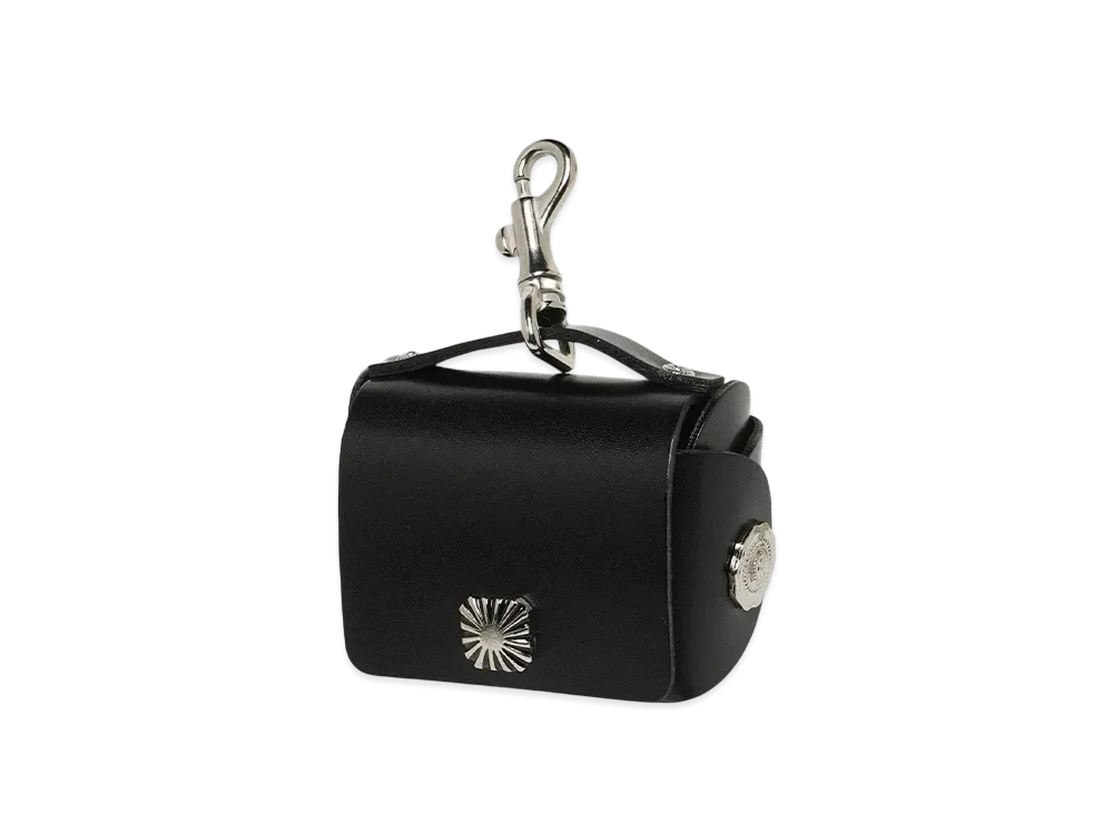 TOGA VIRILIS Leather earphone case "BLACK"