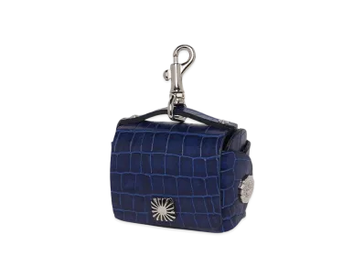 TOGA VIRILIS Leather earphone case "BLUE"