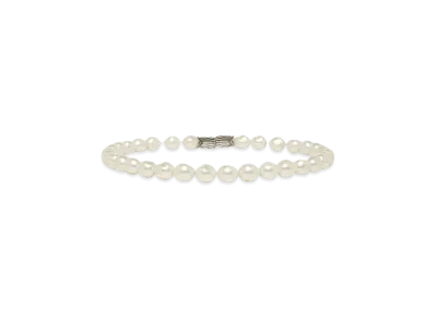 TOGA VIRILIS Pearl choker "WHITE"