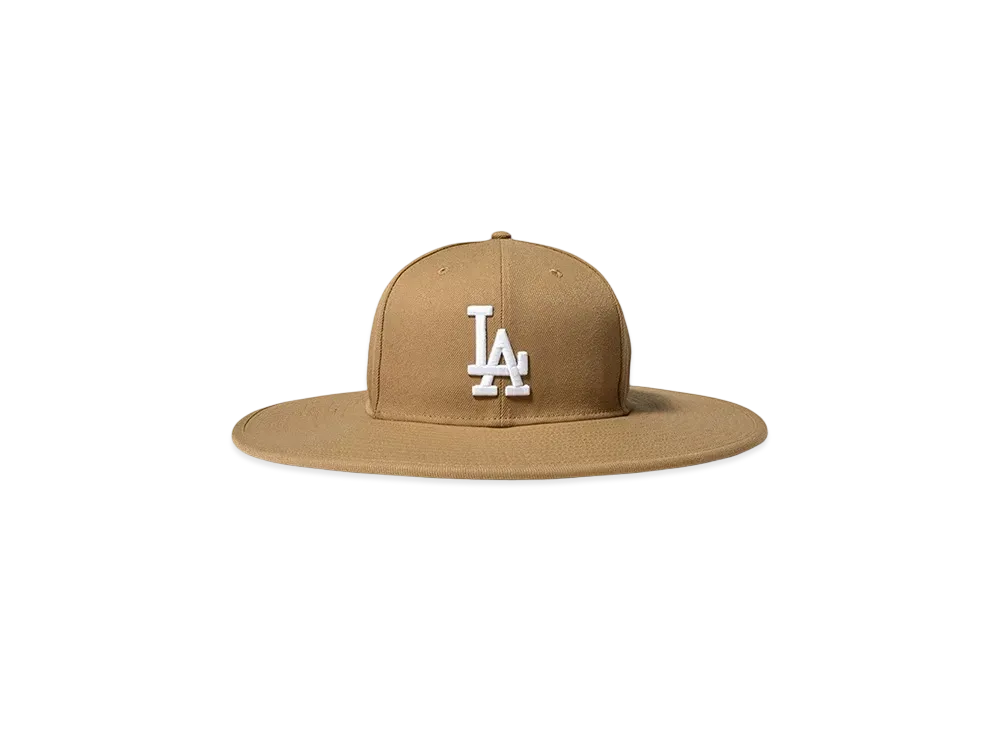 HOME GAME LOS ANGELES DODGERS CO FITTED LONG BRIM HAT "KHAKI"