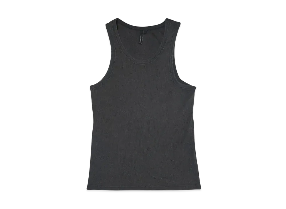 Entire Studios RIB TANK "WASHED BLACK"