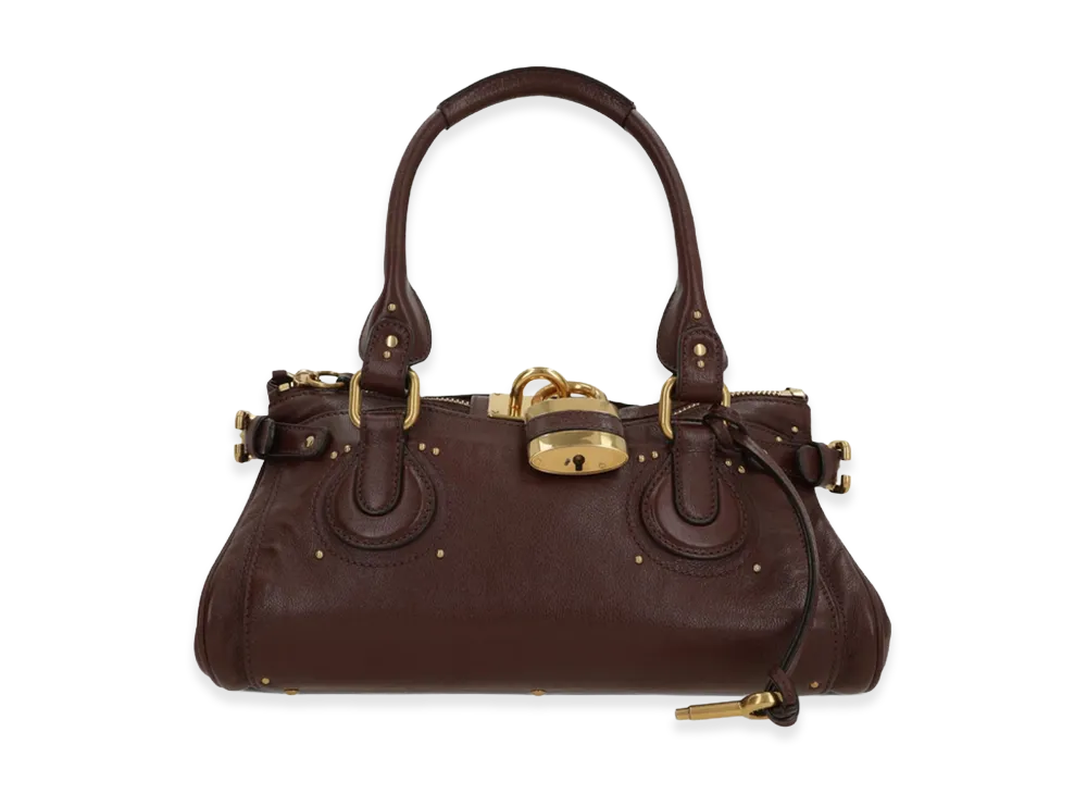 Chloe Women's Crafty Paddington Handbag "Brown"