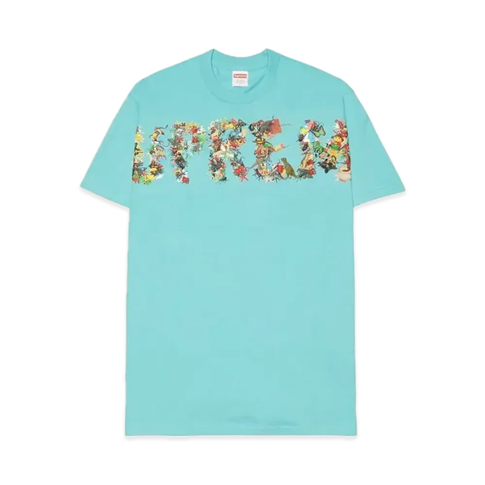 Supreme Toy Pile Tee "Light Teal"