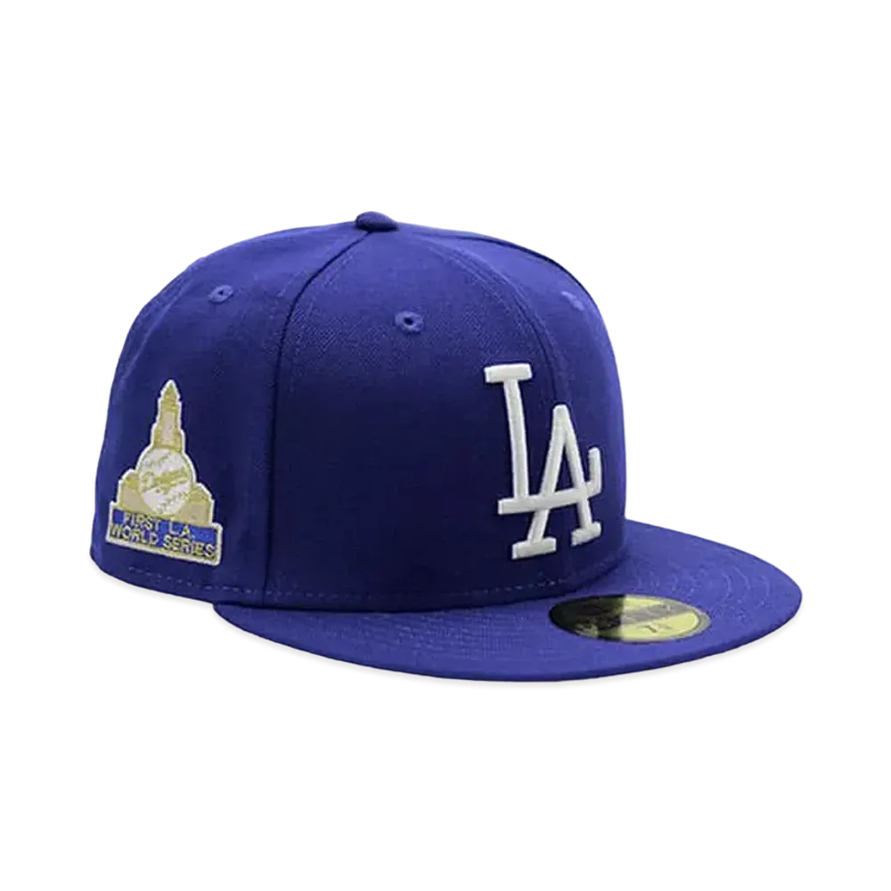 NEW ERA x THE CAP Back to the Old School 59FIFTY Los Angeles Dodgers "Blue"