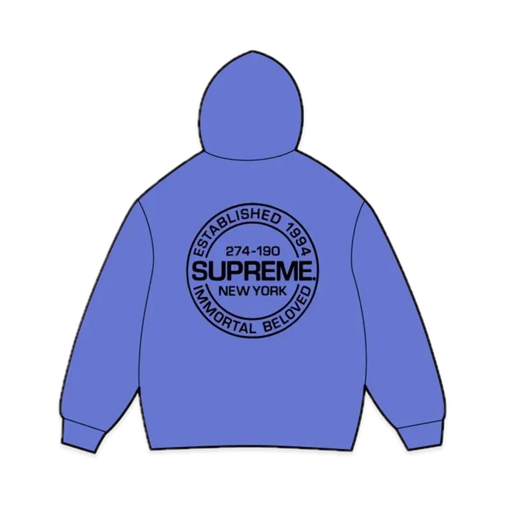 Supreme Immortal Hooded Sweatshirt "Violet"