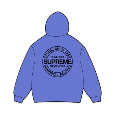 Supreme Immortal Hooded Sweatshirt "Violet"