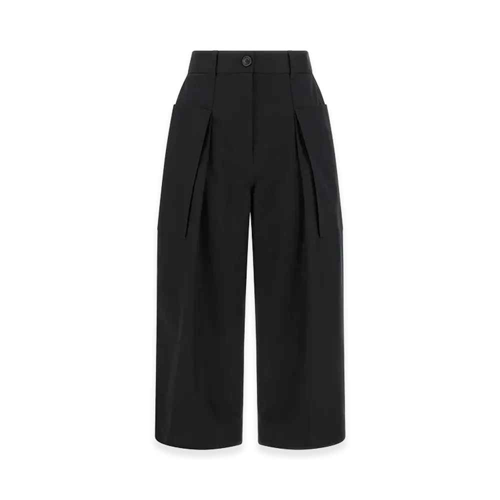LOEWE Women's Cropped Pants "Black"