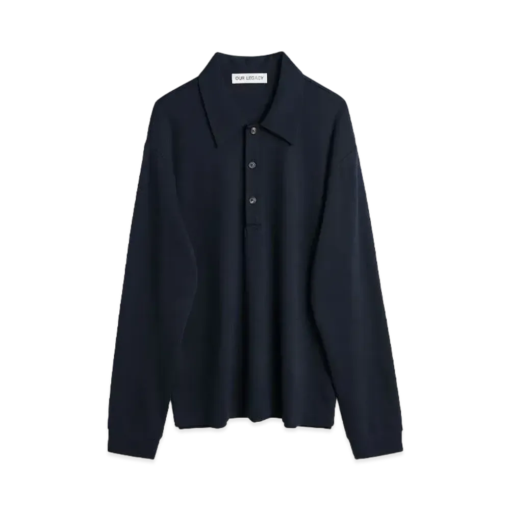 OUR LEGACY Ile Piquet Olympic Viscose "Roman Navy"