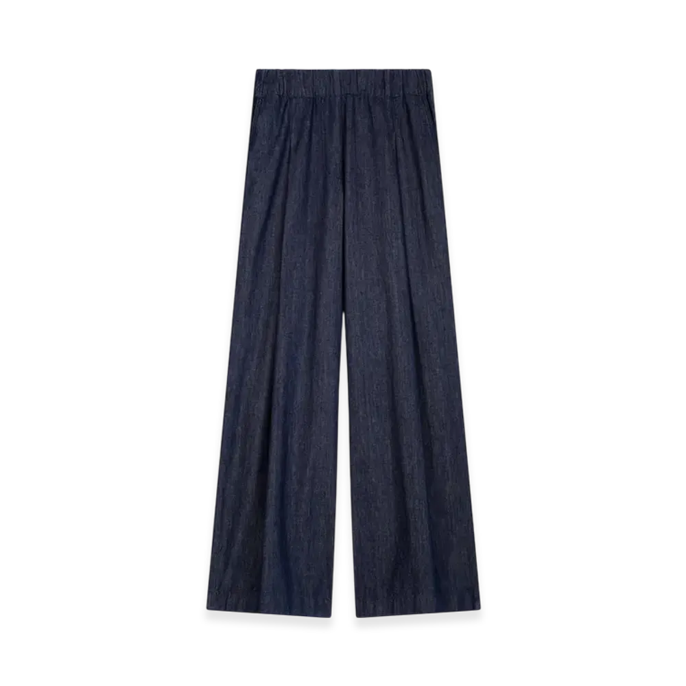 DRIES VAN NOTEN Women's Wide Leg Jeans "Indigo"
