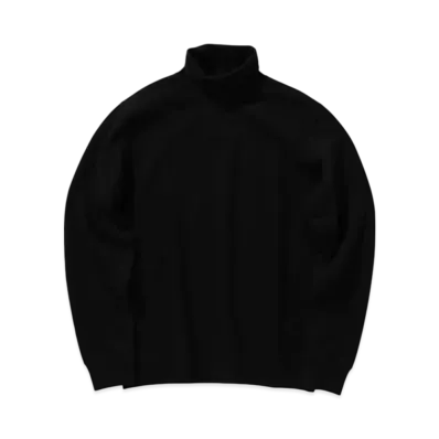 BEAMS Sweat Turtle Neck "Black"