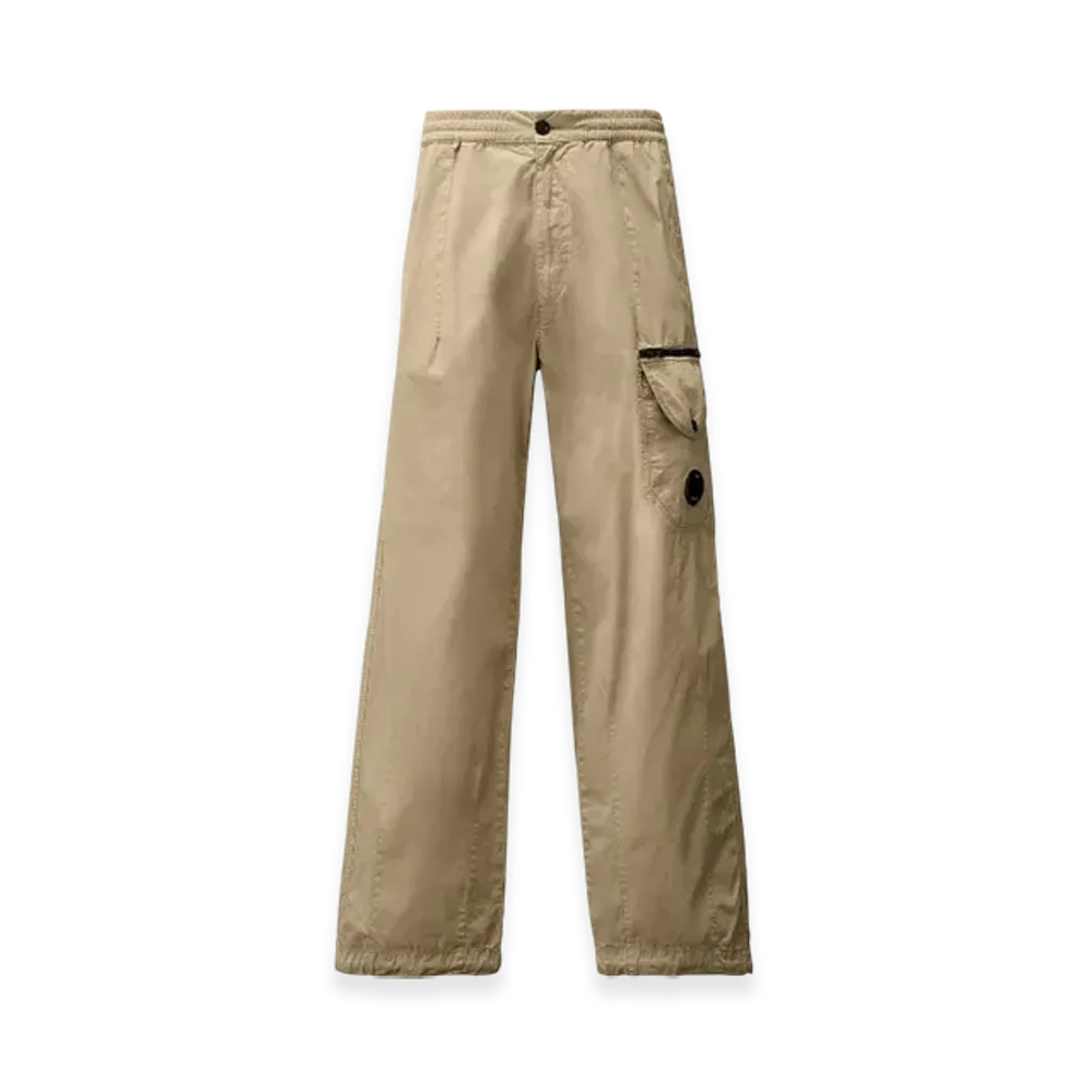 C.P. Company Microreps Boxy Cargo Lens Pants "Vintage Khaki Beige"