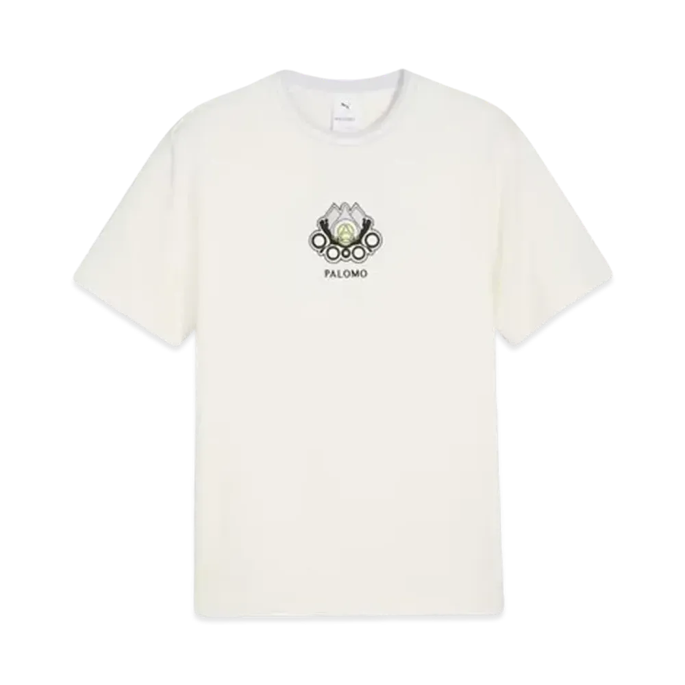 PUMA x PALOMO Unisex Graphic Short Sleeve T-Shirt "Warm White"