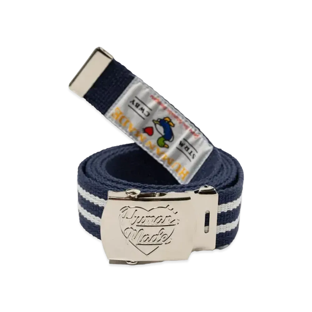 HUMAN MADE Web Belt "Navy"