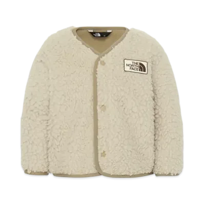 The North Face Baby Cuddle Fleece Cardigan "Fossil Ivory"