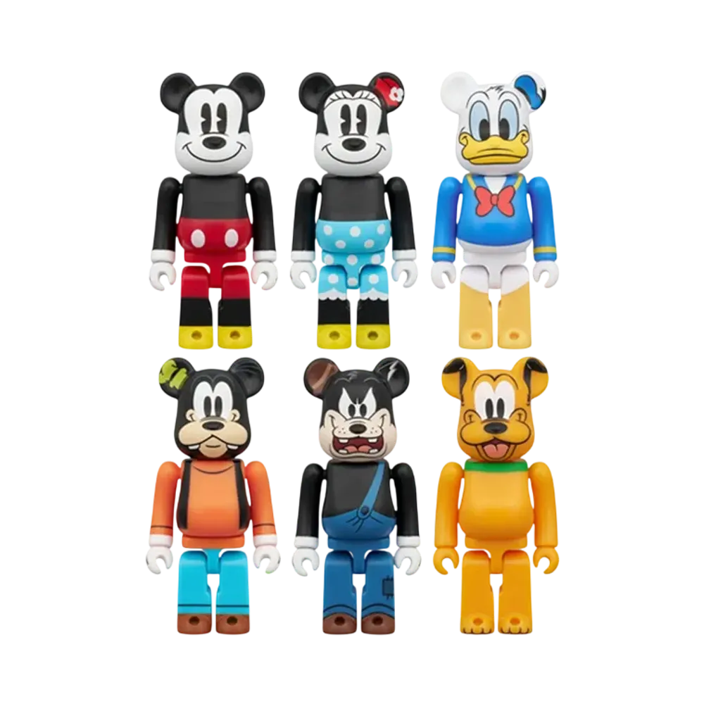 MEDICOM TOY "BEARBRICK" Chase Mickey Mouse & Friends Assortment Box