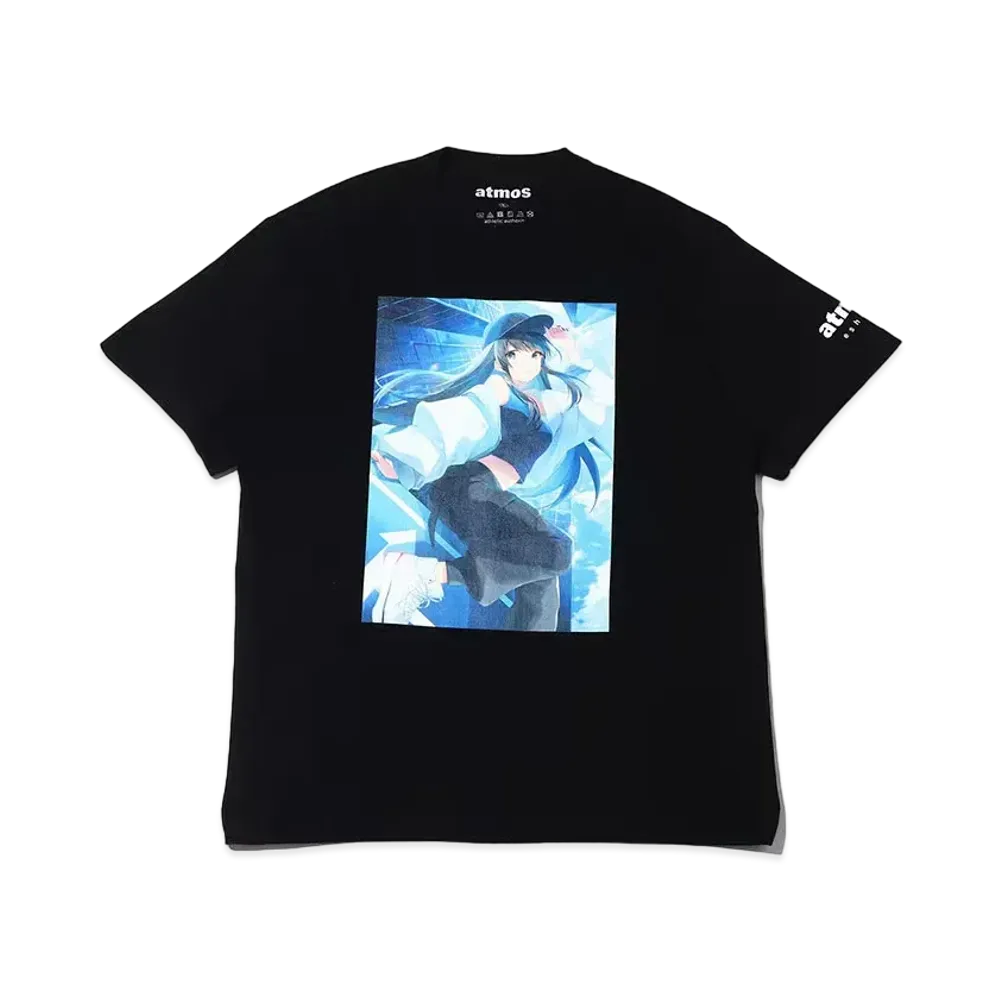 atmos x 100 Artists Exhibition Kagachi Saku Tee "Black"