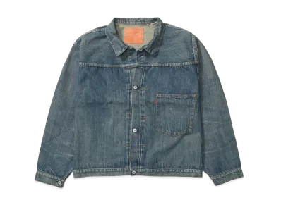 LEVI'S Vintage Clothing S506XX 1944 WWII Trucker Jacket "Blue"