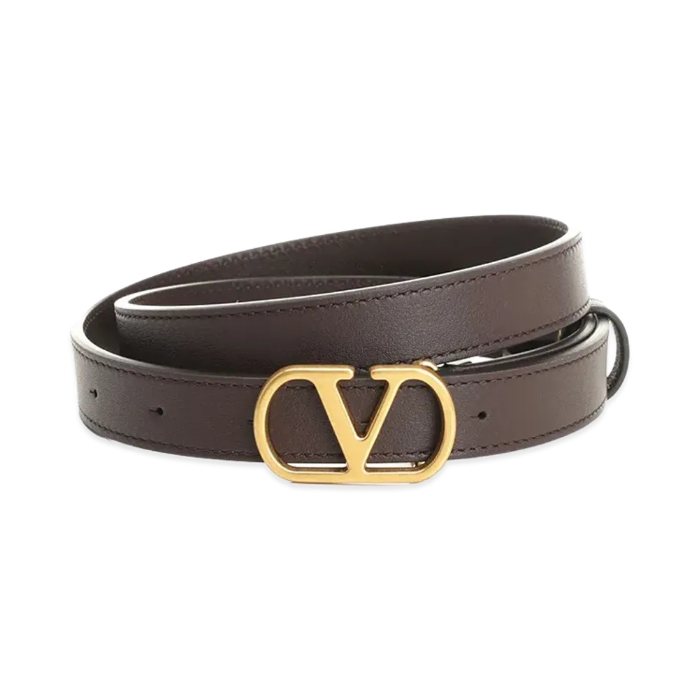 Valentino Women's Vlogo Signature Belt "Brown"