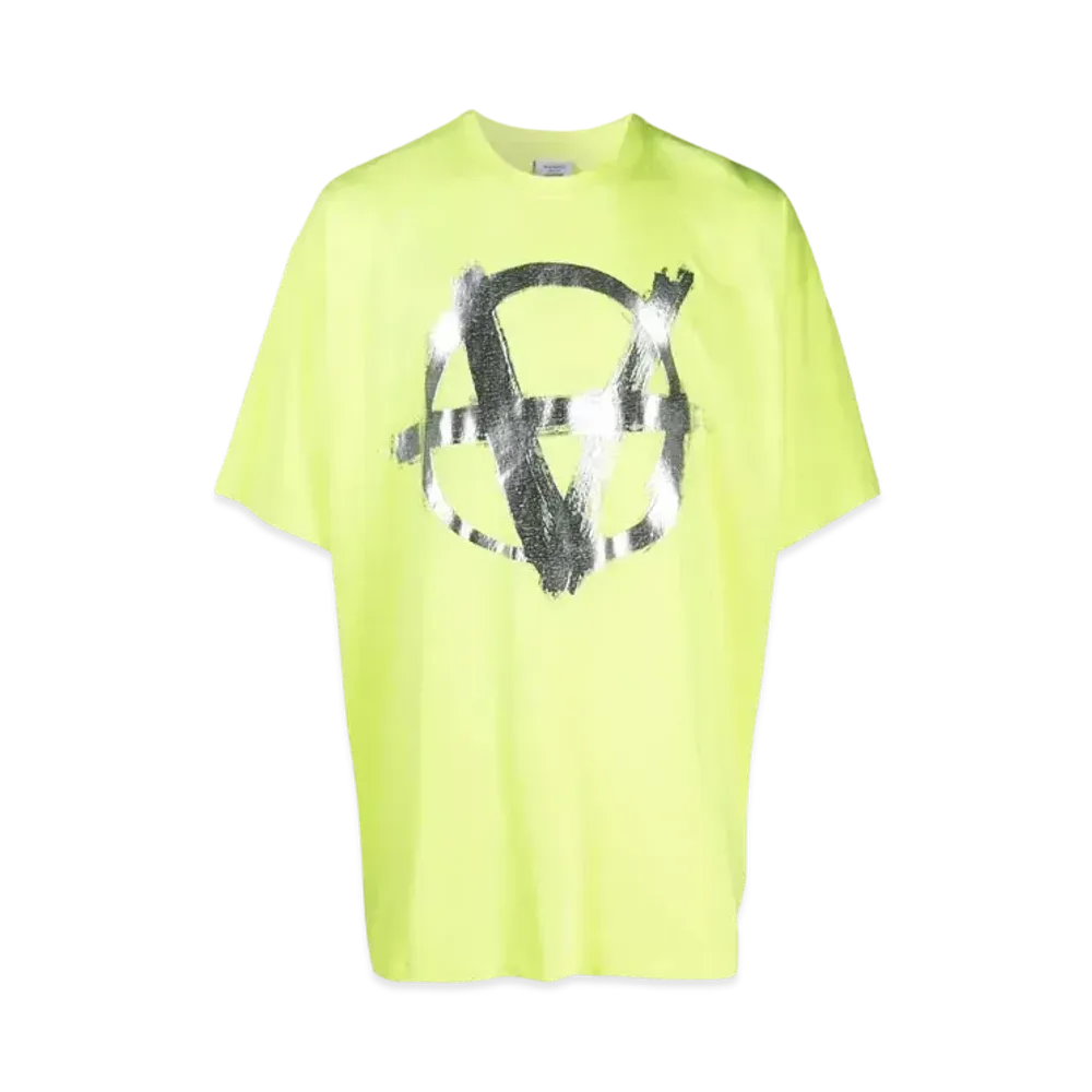 VETEMENTS Anarchy T-shirt "Neon Green"