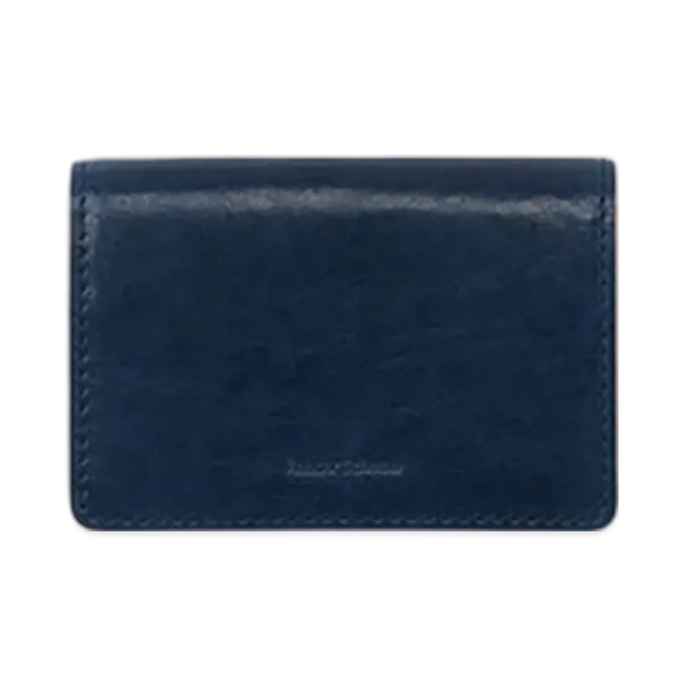 Hender Scheme Multilayered Card Case "Navy"