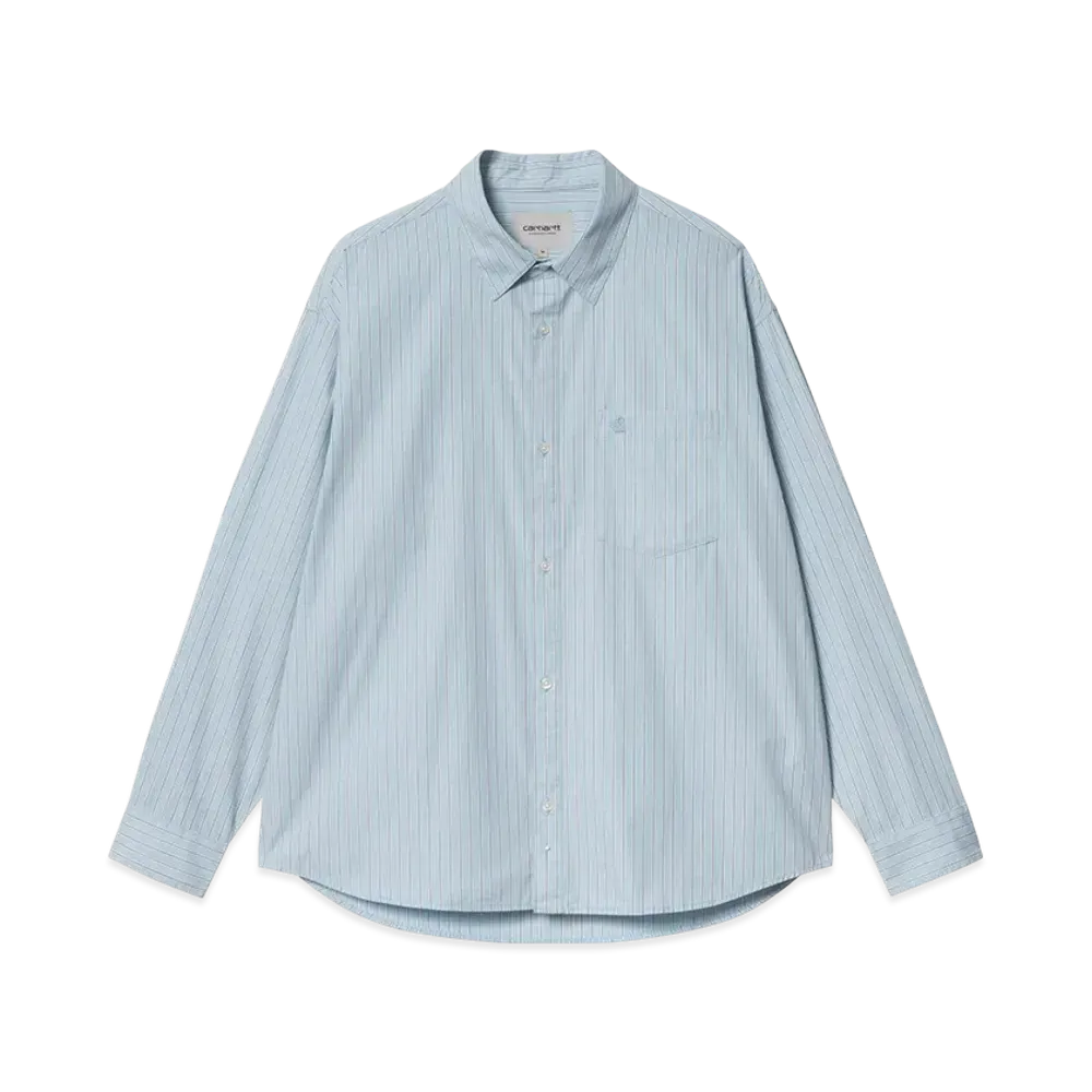 Carhartt WIP L/S Notus Shirt "Bova Stripe Bluebird"