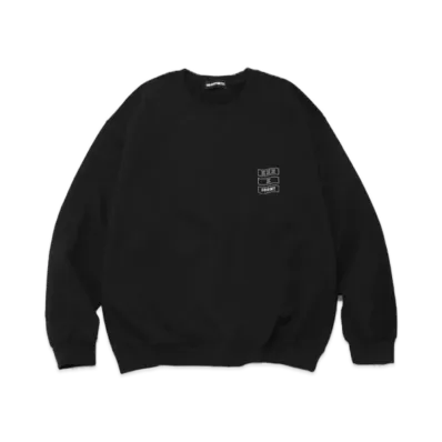 GOD SELECTION XXX x FRAGMENT Crew Neck GX-S25-12FCS-01 "Black"