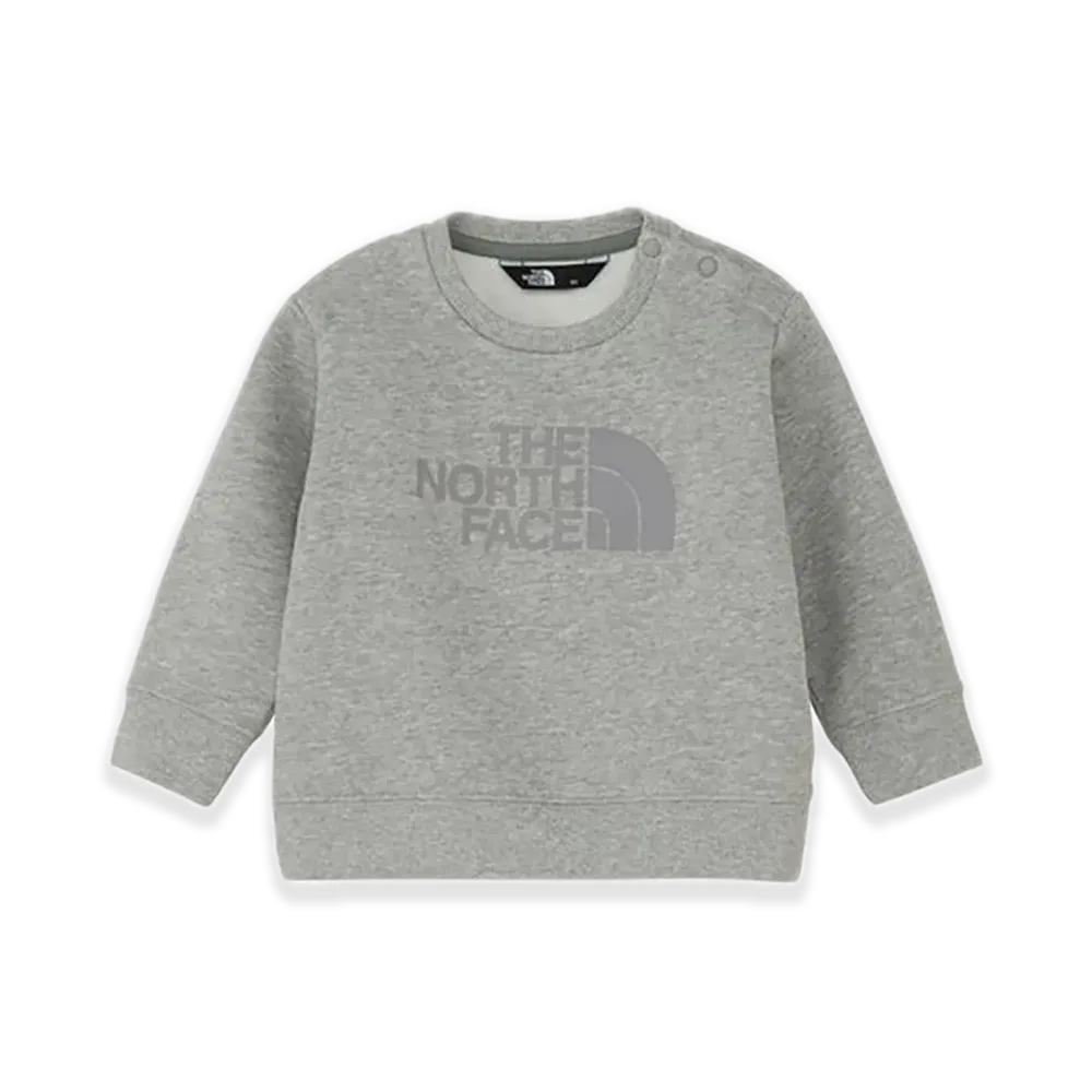 The North Face Baby Sweat Graphic Crew "Mix Gray"