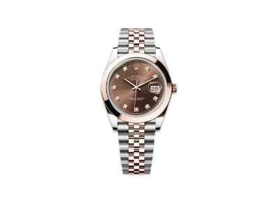 ROLEX Datejust 41mm Oystersteel & Everose Gold 126301 "Chocolate"